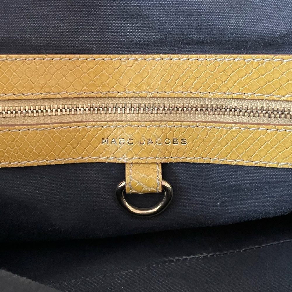 Marc Jacobs Rio Stardust Quilted Python Satchel - image 6